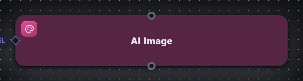 The AI Image step on the Studio canvas
