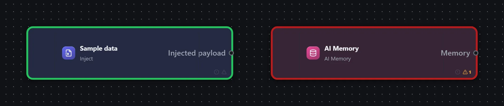 Agent Memory wired into a runnable workflow in the Studio builder