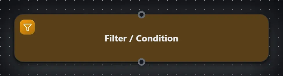 The Filter / Condition step on the Studio canvas