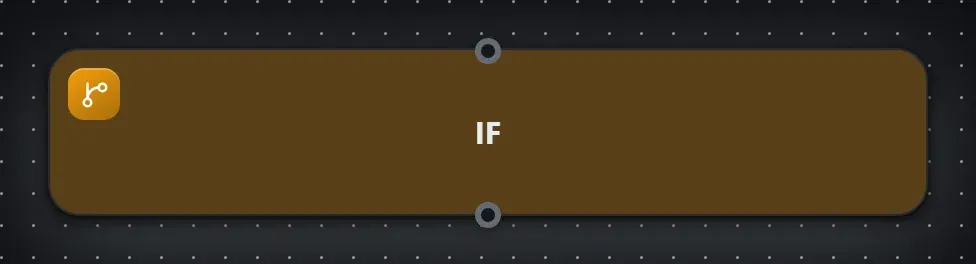 The IF step on the Studio canvas