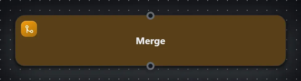 The Merge step on the Studio canvas