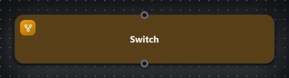 The Switch step on the Studio canvas