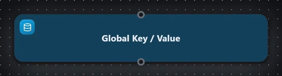 The Global Key / Value step on the Studio canvas