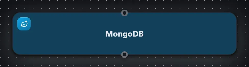 The MongoDB step on the Studio canvas