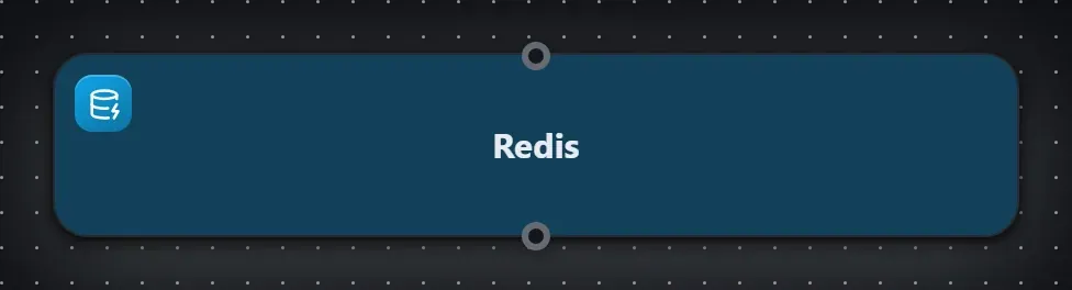 The Redis step on the Studio canvas