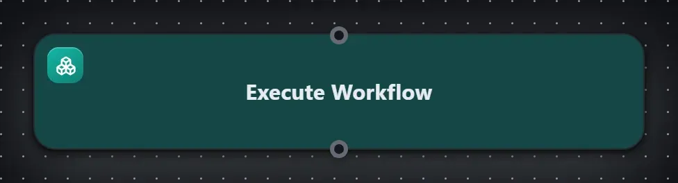 The Execute Workflow step on the Studio canvas